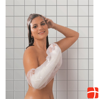 AquaBella Shower water protection for adults short legs/long arms