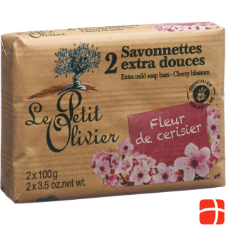 Le Petit Olivier savonnettes fleur de cerisier