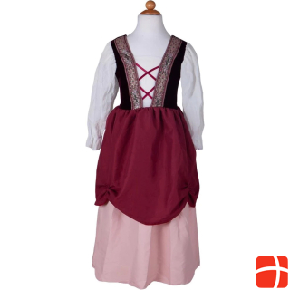 Пиратское крестьянское платье Creative Education Great Pretenders, розовое, размер США 5-6