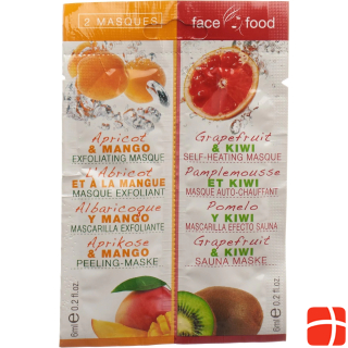 Face Food Face mask with apricot and grapefruit