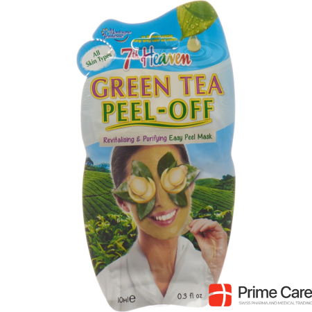 7th Heaven Peel-Off Green Tea beruhig