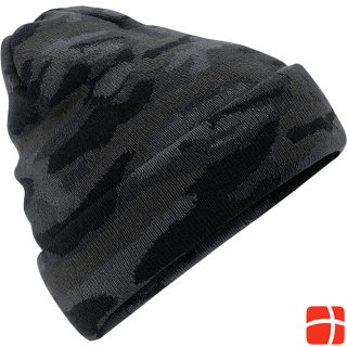 Beechfield Knitted cap camouflage pattern adults