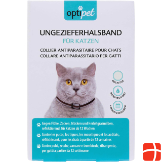 OptiPet Ungezieferhalsband für Katzen