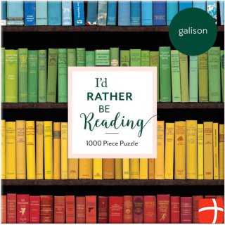 Abrams & Chronicle 60532 - I'd Rather Be Reading - Puzzle, 1000 Teile