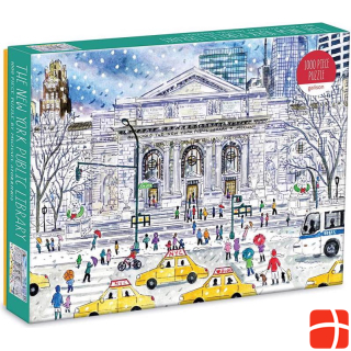 Abrams & Chronicle 64493 - Michael Storrings New York Public Library - Jigsaw Puzzle, 1000 pieces