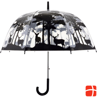 Esschert Design Umbrella Forest Black/Transparent