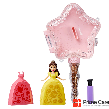 Принцессы Диснея Принцесса Диснея стайлинг-сюрприз с блестками Белль, игрушка для детей от 4 лет