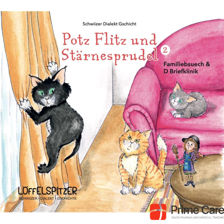  Potz Flitz and Stärnesprudel episode 2, Familiebsuech & D Briefklinik