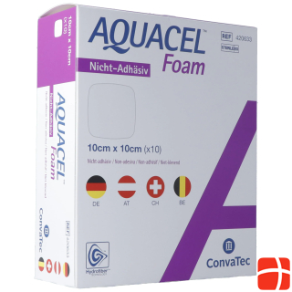 Aquacel Ag Foam nicht-adhäsiv (neu)