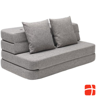 ByKlipKlap Sofa / folding mattress XL Multi Grey