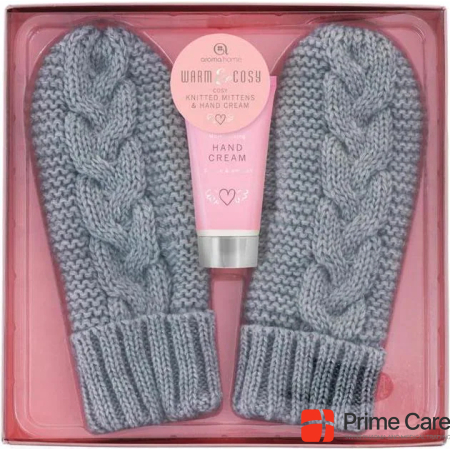 Aroma Home Mittens with Hand Lotion / mittens and hand cream