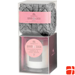 Aroma Home Candle and Cosy Socks