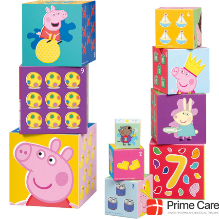 Bambolino Toys Peppa Pig stacking cube