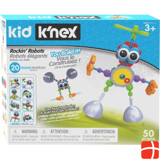 K'Nex Kid K'Nex Bouwset - Rockin' Robots, 50шт.