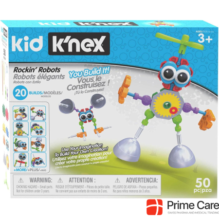 K'Nex Kid K'Nex Bouwset - Rockin' Robots, 50dlg.
