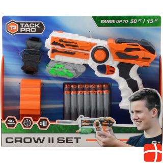 Tack Pro Crow II set with 14 darts and accessories