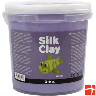 Silk Clay Paars, 650gr.