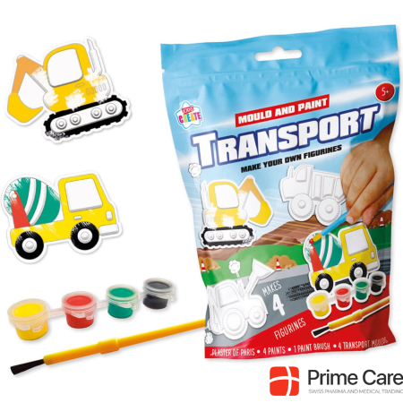 Kids Create Casting and painting of vehicles