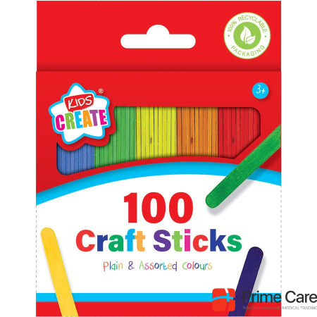 Kids Create Craft sticks paint and blank
