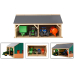 Kids Globe Farming Agricultural shed for tractors 1:50