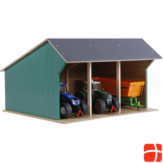 Kids Globe Farming Agricultural shed for tractors Large 1:32