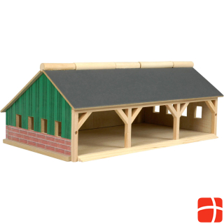 Kids Globe Farming Agricultural Shed 3-compartment Small