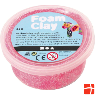 Foam Clay Neon Roze, 35gr.