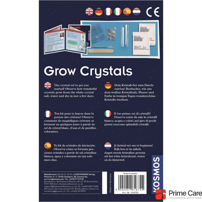 Selecta Spielzeug Cosmos Groei per own crystals