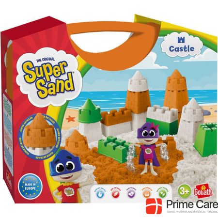Goliath Toys Super Sand Castle in suitcase