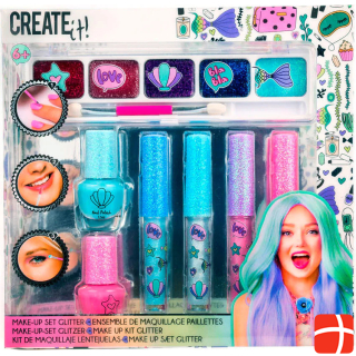 Create It! Make-up Set Glitter, 7dlg.