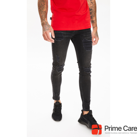 11 Degrees Sustainable Distressed Jeans Skinny Fit