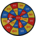 Eddy Toys Dartboard with velcro balls and arrows