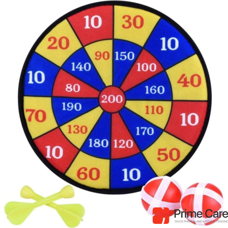 Eddy Toys Dartboard with velcro balls and arrows