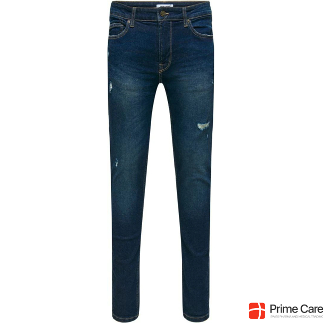 Only & Sons ONSWarp Life Damage Skinny Fit Jeans