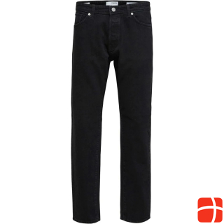 Selected Homme 3072 – Komfortstretch Schwarz Slim Fit Jeans