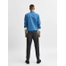 Selected Homme 3071 - Комфортные эластичные джинсы средней синей облегающей посадки