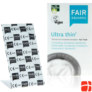 Fair Squared Condom Ultra thin (3 pcs)