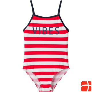 Name it VIBES Striped Swimsuit