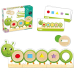 Jumbo 53477 - GOULA - Caterpillar, children's game, for 1 player, from 2 years old