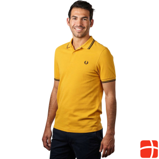Fred Perry Fred Perry Twin Tipped Polo Shirt gold-black-black