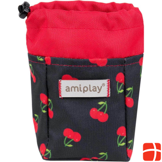 amiplay Snack Bag Be Happy Cherry, Black/Red