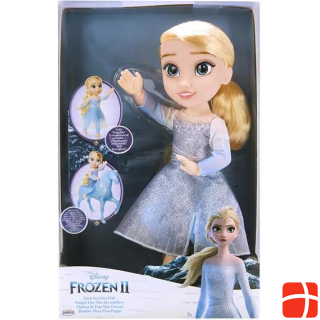 Jakks Pacific Frozen 2 Шарнирная кукла Dark Sea Elsa 38см.