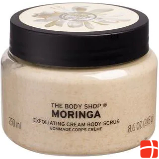 Body Shop Moringa Отшелушивающий крем-скраб для тела