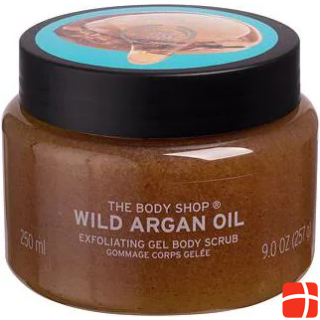 Body Shop Wild Argan Oil Exfoliating Gel Body Scrub