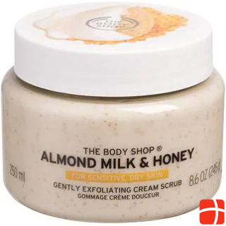 Body Shop Almond Milk & Honey Gently Exfoliating Cream Scrub
