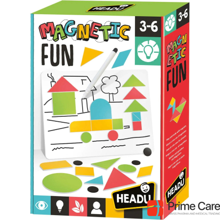 Headup Games Head drawing with magnetic shapes