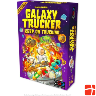 Czech games edition CZ118 - Galaxy Trucker 2nd Edition: Immer weiter!, Brettspiel, für 2-4 Spieler (DE-Erweiterung)