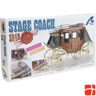 Artesania Latina Wooden model of Far West care Stage Coach 1848