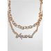 Urban Classics Diamond Zodiac Golden Necklace - 17138