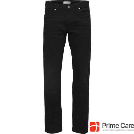 Selected Homme 6292 - Superstretch Black Straight Fit Jeans